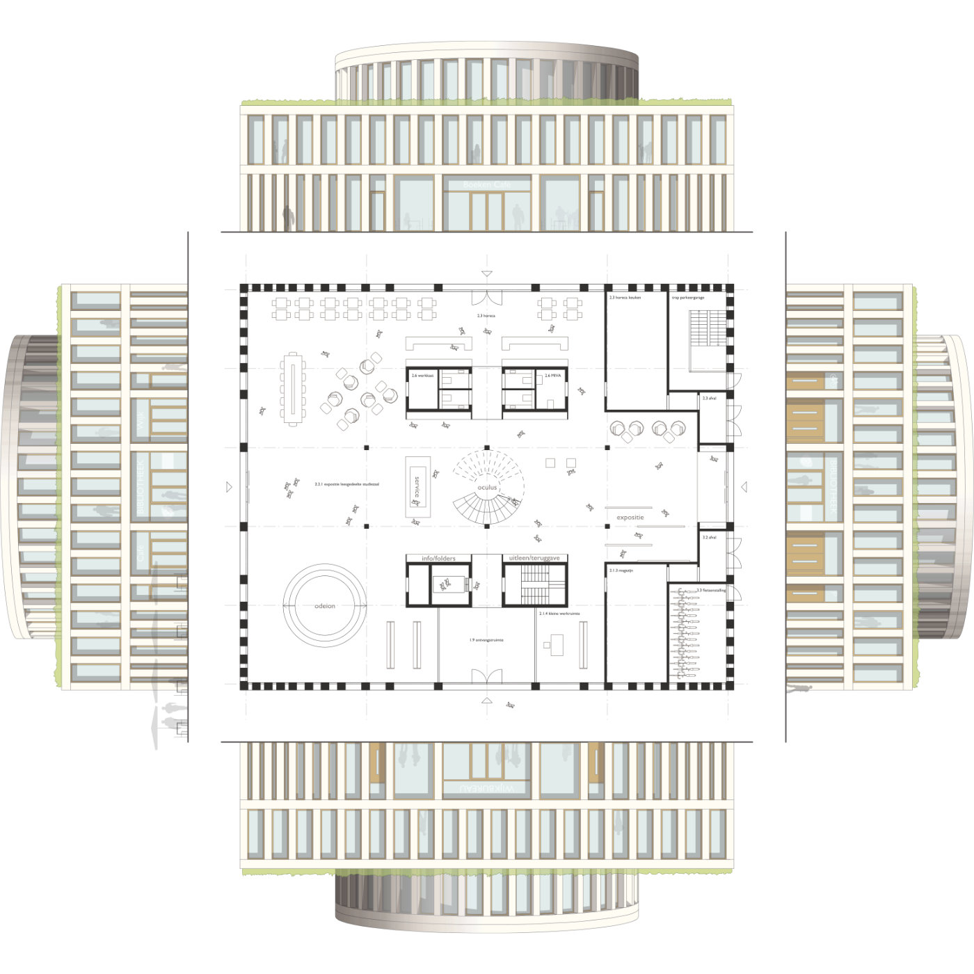 Architectuur Bibliotheek ULR